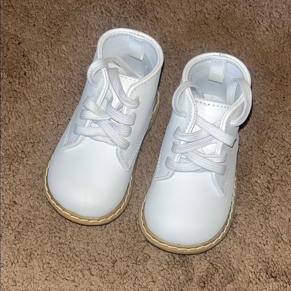 Classic White Kids Shoes
